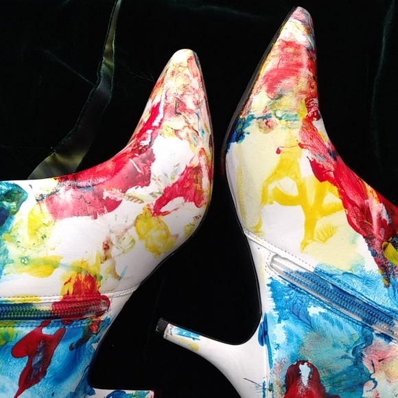 Paint poured model boots - Picture 5 of 6